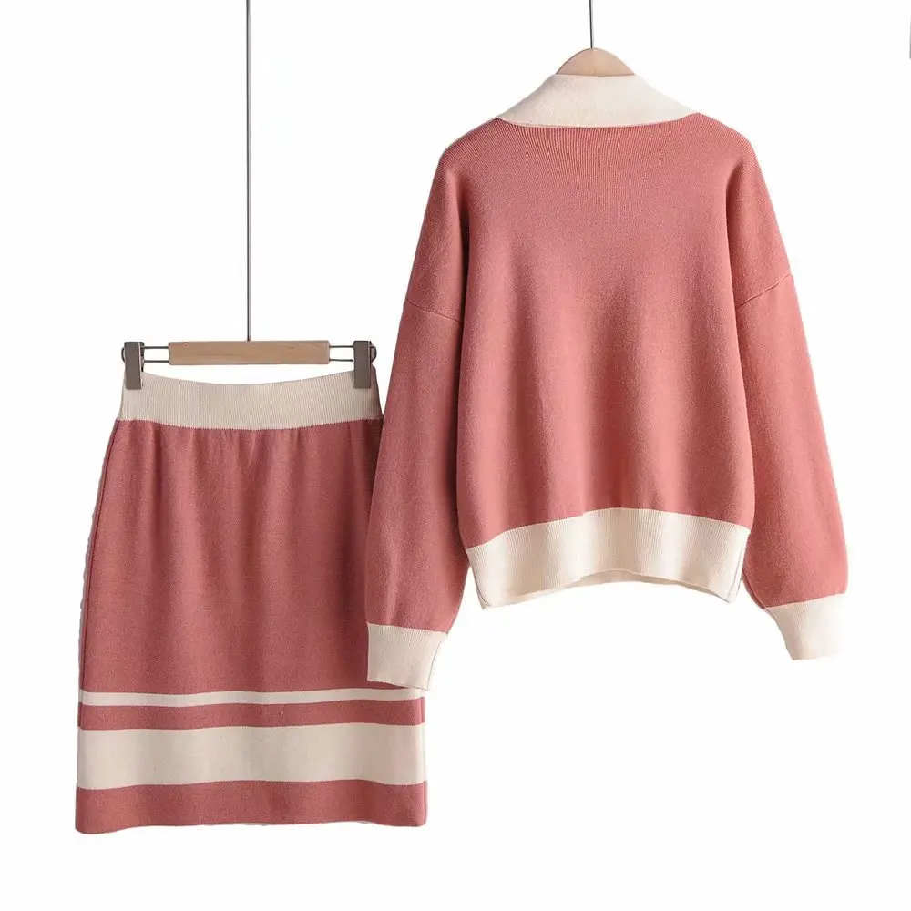 Women Clothes 2019 Autumn Double-breasted Sweater Bag Hip Skirt 2 Piece Set Women Two Piece Set Ensemble Femme
Women Clothes 2019 Autumn Double-breasted Sweater Bag Hip Skirt 2 Piece Set Women Two Piece Set Ensemble Femme
