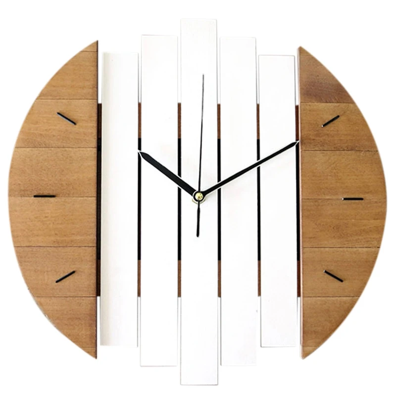 Wooden Wall Clock Modern Design Vintage Rustic Shabby Clock Quiet Art Watch Home Decoration
Wooden Wall Clock Modern Design Vintage Rustic Shabby Clock Quiet Art Watch Home Decoration