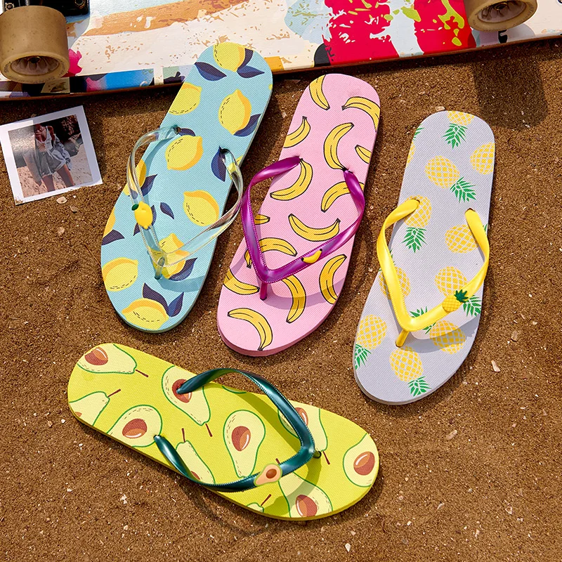 Summer Women Funny Slippers Beach Sandals Flip Flops Fruit New Fashion Woman Slippers Non-slip Zapatillas Mujer Women Flip Flops
Summer Women Funny Slippers Beach Sandals Flip Flops Fruit New Fashion Woman Slippers Non-slip Zapatillas Mujer Women Flip Flops