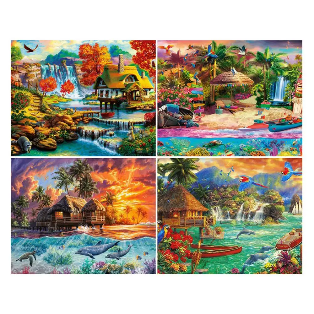 Canvas Size 5D Diy Diamond Painting Cross Stitch Kit Diamond Mosaic Embroidery "Landscape" Painting Square/Round Drill Gift
Canvas Size 5D Diy Diamond Painting Cross Stitch Kit Diamond Mosaic Embroidery "Landscape" Painting Square/Round Drill Gift