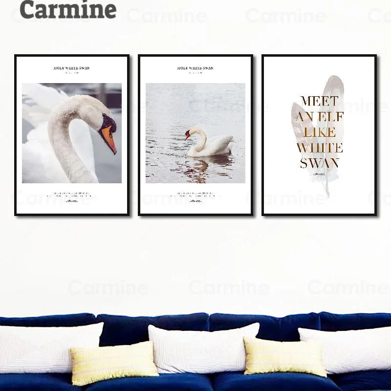 White Swanwall Art Canvas Painting Nordic Posters and Prints Simple Lake Surface Wall Pictures for Living Room Home Decor
White Swanwall Art Canvas Painting Nordic Posters and Prints Simple Lake Surface Wall Pictures for Living Room Home Decor