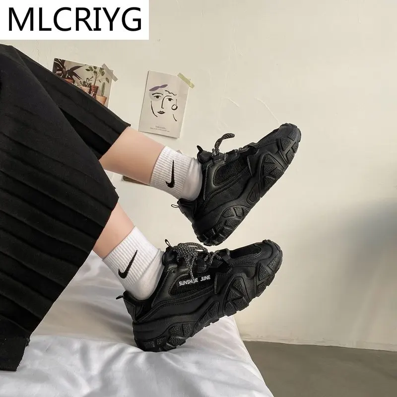 New Comfortable Lace-up Women's Casual Shoes Fashion Breathable Shallow Mouth Women's Shoes Platform Vulcanized Women's Shoes
New Comfortable Lace-up Women's Casual Shoes Fashion Breathable Shallow Mouth Women's Shoes Platform Vulcanized Women's Shoes