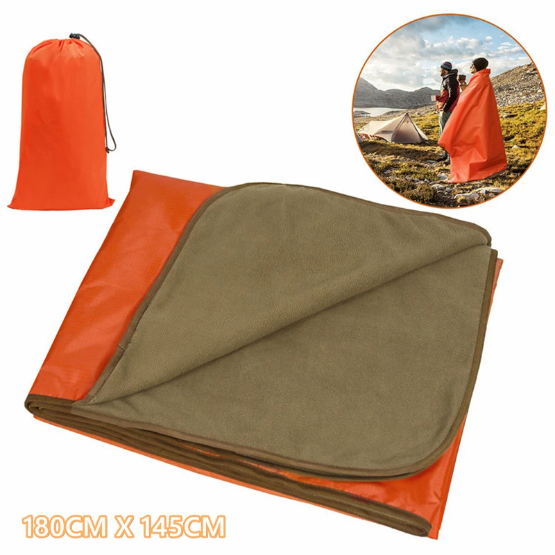 Outdoor Camping Blanket Double-sided Usable Flannel Warmth Windproof Blanket Dampproof Sleeping Mat Picnic Mat
Outdoor Camping Blanket Double-sided Usable Flannel Warmth Windproof Blanket Dampproof Sleeping Mat Picnic Mat