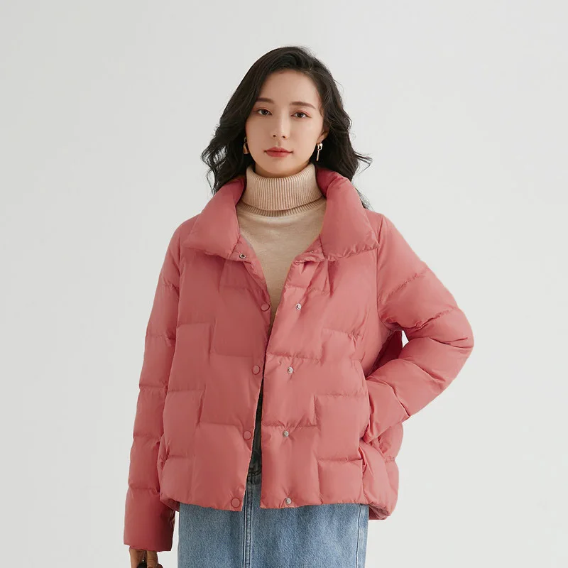 Winter Outwear Women Jackets Down Warm Coat Ultra Light Autumn Duck Down Jacket Windproof Black Pink Parkas Overcoats Oversize
Winter Outwear Women Jackets Down Warm Coat Ultra Light Autumn Duck Down Jacket Windproof Black Pink Parkas Overcoats Oversize