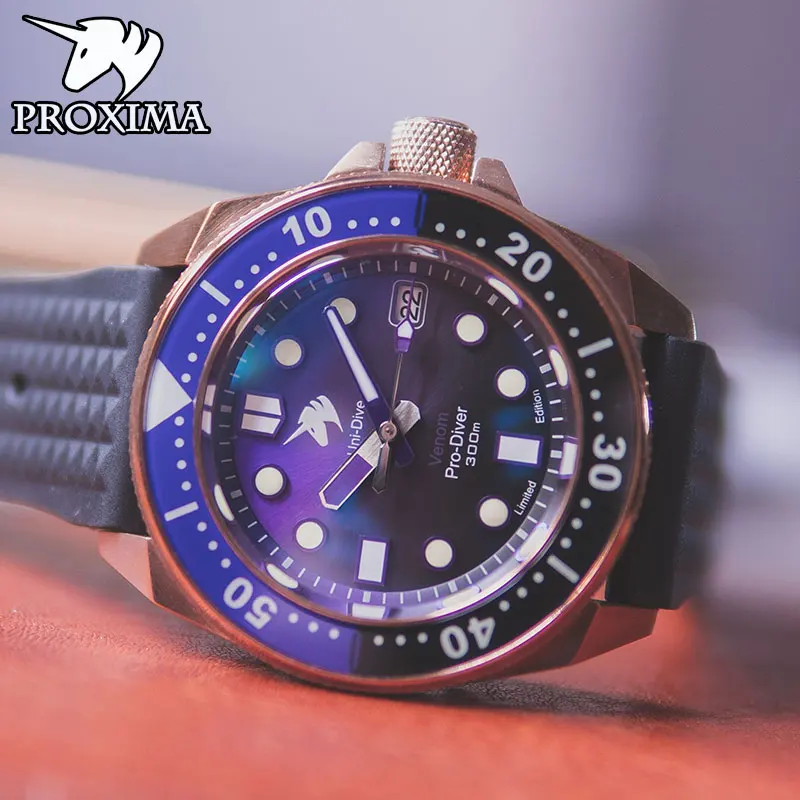 Proxima2021 New Luxury Fashion Men's Watch NH35 Mechanical Watch Sapphire 300M Waterproof Automatic Watch Relogio Masculino
Proxima2021 New Luxury Fashion Men's Watch NH35 Mechanical Watch Sapphire 300M Waterproof Automatic Watch Relogio Masculino