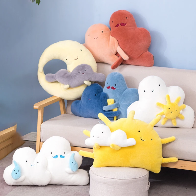 Kawaii Подушка облако мультфильм Солнце Луна дождь капля Облако Подушка креативное счастье облако семейное искусство домашний декор
Kawaii Подушка облако мультфильм Солнце Луна дождь капля Облако Подушка креативное счастье облако семейное искусство домашний декор