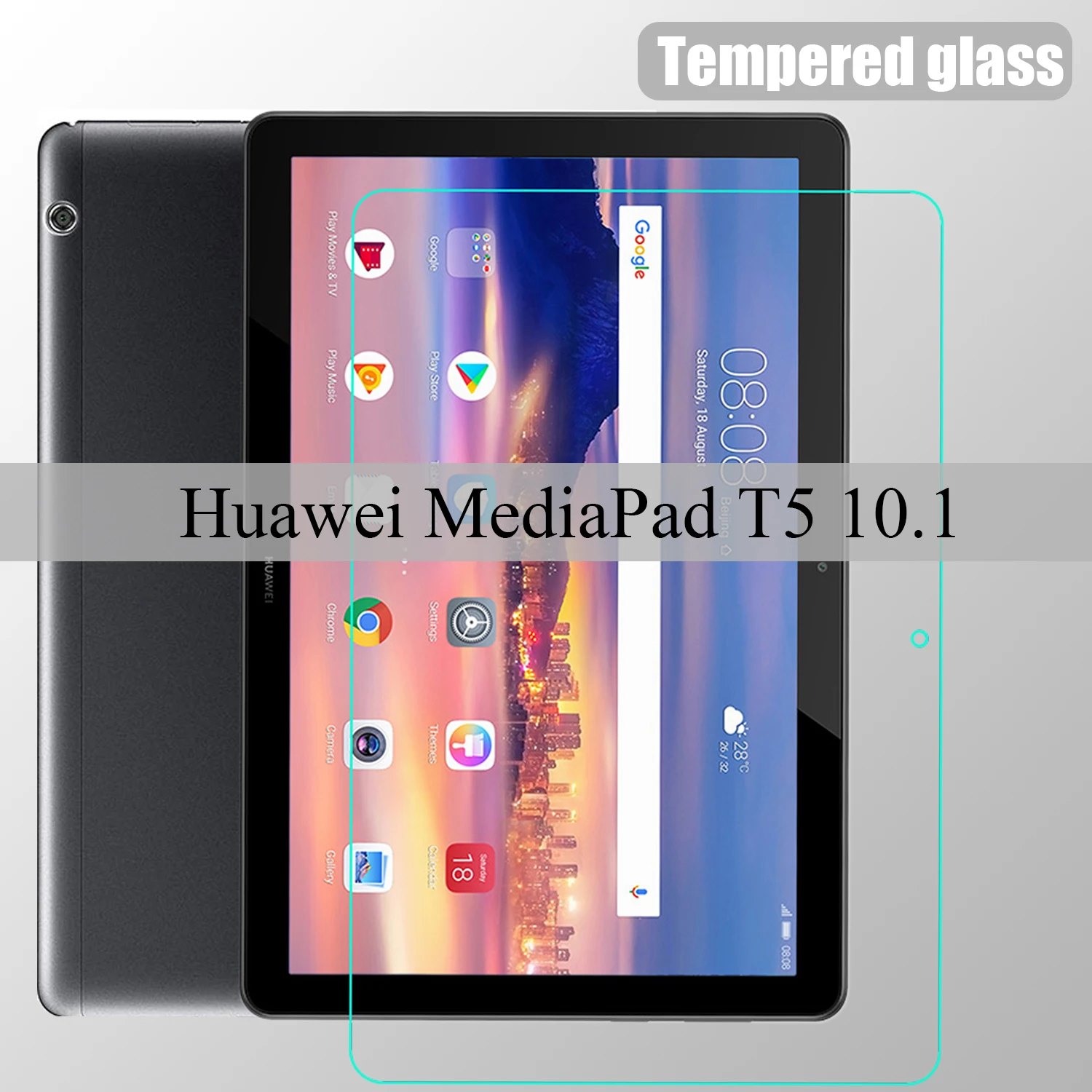 Tablet glass for Huawei MediaPad T5 10 10.1" Tempered film screen protector hardening Scratch Proof HD for AGS2-W09/W19/L03/L09
Tablet glass for Huawei MediaPad T5 10 10.1" Tempered film screen protector hardening Scratch Proof HD for AGS2-W09/W19/L03/L09