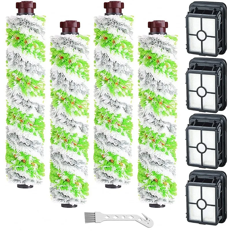 EAS-2460 Multi-Surface Pet Brush Rollers and 1866 Filter Accessories - Compatible for Bissell CrossWave Vacuum Cleaner
EAS-2460 Multi-Surface Pet Brush Rollers and 1866 Filter Accessories - Compatible for Bissell CrossWave Vacuum Cleaner