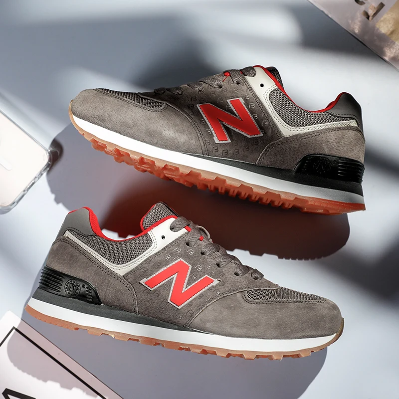 High-end men's and women's leather jogging shoes, New Balance fashion couple casual sports outdoor shoes, Forrest Gump shoes
High-end men's and women's leather jogging shoes, New Balance fashion couple casual sports outdoor shoes, Forrest Gump shoes