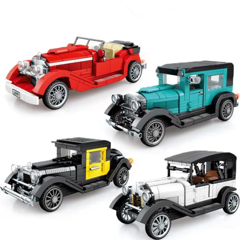 High-tech Vintage car SportsCar Model Building Blocks DIY Creator Classic City Convertible Vehicle Bricks Toys For Children
High-tech Vintage car SportsCar Model Building Blocks DIY Creator Classic City Convertible Vehicle Bricks Toys For Children