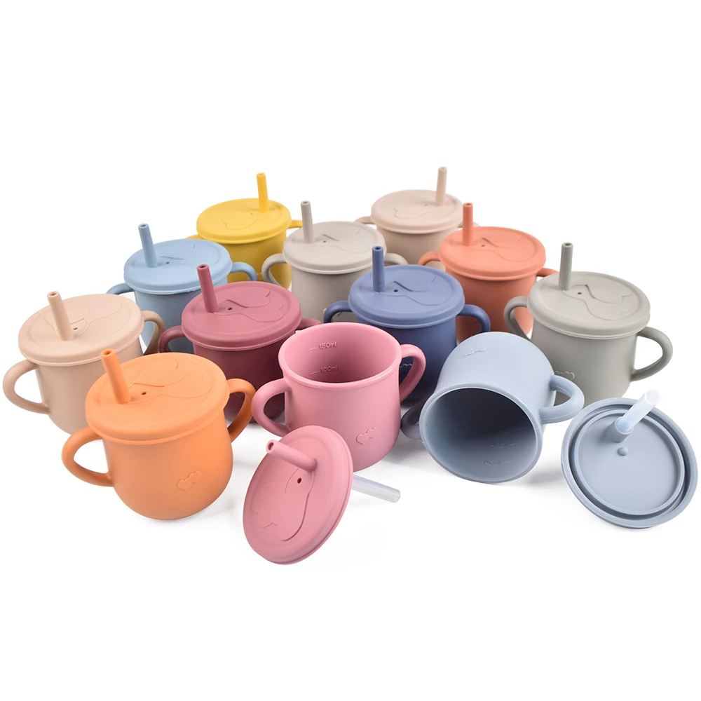 Baby Silicone Bowl Bibs Cup Set Self-Feeding Antislip Saucer Suction Children's Tableware Food Grade Silicone BPA-Free Baby Dish
Baby Silicone Bowl Bibs Cup Set Self-Feeding Antislip Saucer Suction Children's Tableware Food Grade Silicone BPA-Free Baby Dish