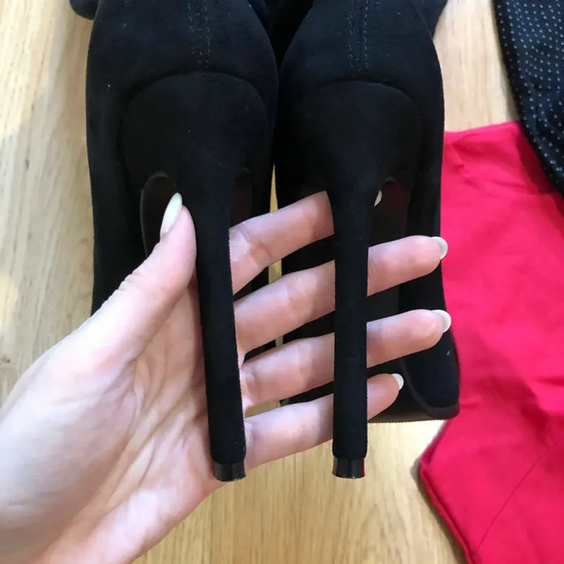 2021 Winter Over The Knee Women Boots Stretch Fabrics High Heel Slip on Shoes Pointed Toe Woman Long Boots Size 34-43
2021 Winter Over The Knee Women Boots Stretch Fabrics High Heel Slip on Shoes Pointed Toe Woman Long Boots Size 34-43