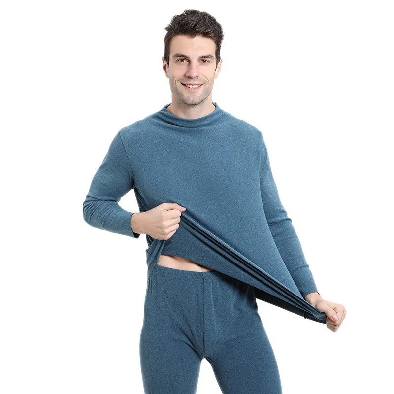 Autunm Winter New Men Pajamas Suit Long Sleeve Modal Male Homewear High Collar Loose Casual 2pc Thermal Underwear Plus Size 9XL
Autunm Winter New Men Pajamas Suit Long Sleeve Modal Male Homewear High Collar Loose Casual 2pc Thermal Underwear Plus Size 9XL