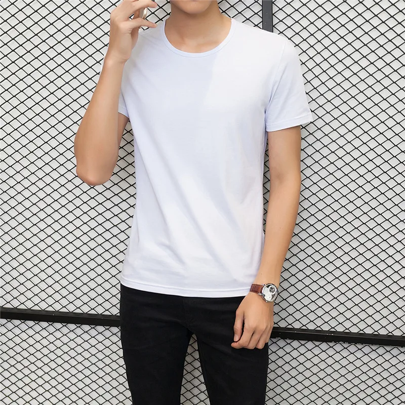 2019 Summer Men's Short Sleeve T-Shirt Trend Letter Print Youth T-Shirt Half Sleeve Top
2019 Summer Men's Short Sleeve T-Shirt Trend Letter Print Youth T-Shirt Half Sleeve Top