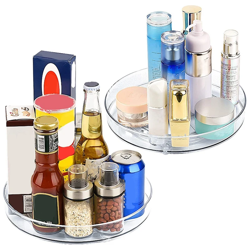Storage Box Plastic Turntable Organizer Rotating Spice Rack Kitchen Storage Cosmetics Cosmetic Storage Box
Storage Box Plastic Turntable Organizer Rotating Spice Rack Kitchen Storage Cosmetics Cosmetic Storage Box