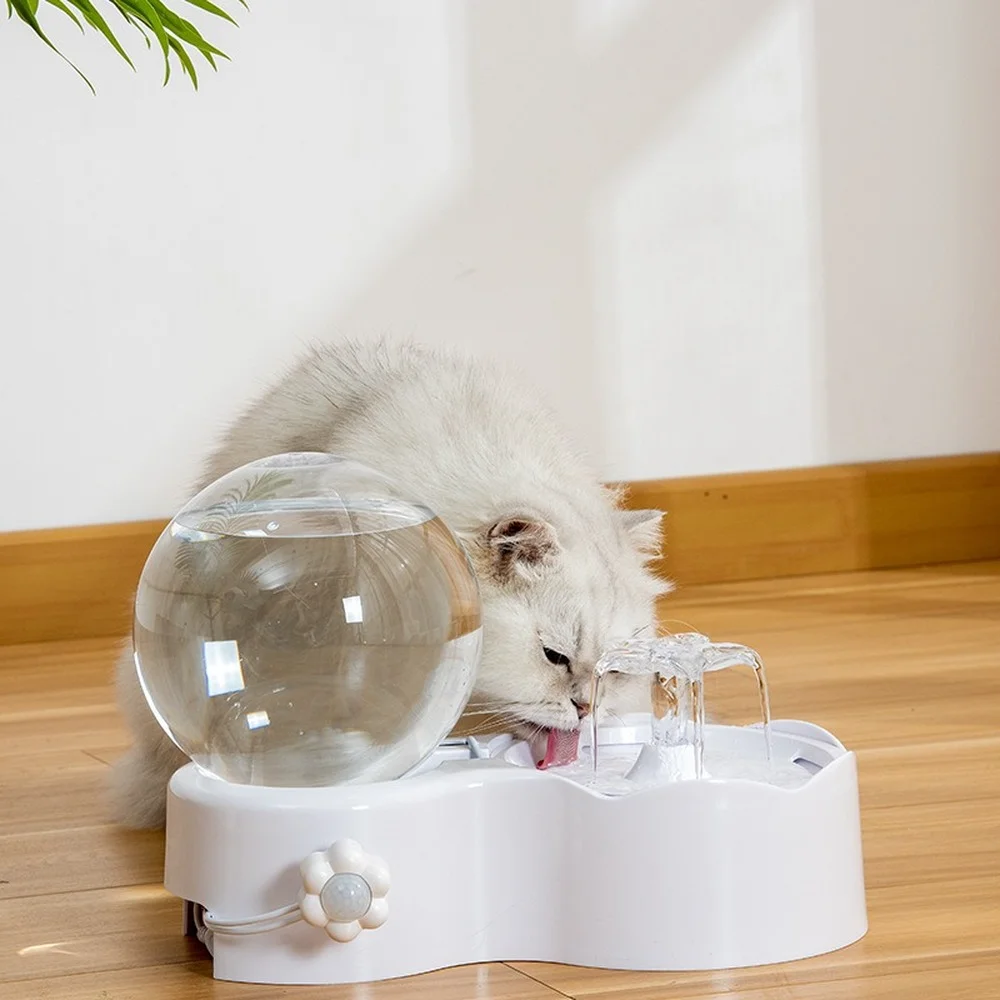 2.3L Automatic Cat Water Fountain Pet Water Dispenser Filter Smart Motion Sensor Pet Drinking Water Bowl bebedoro para cachorro
2.3L Automatic Cat Water Fountain Pet Water Dispenser Filter Smart Motion Sensor Pet Drinking Water Bowl bebedoro para cachorro