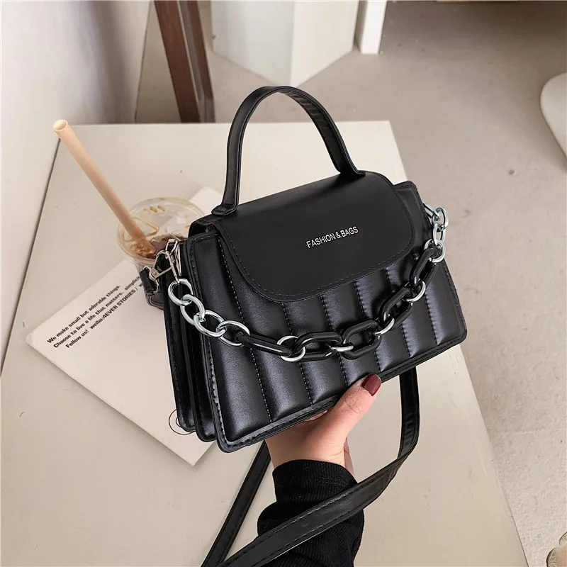 2021 New Fashion Designer Handbags Small Shoulder Bag Solid PU Leather Crossbody Bags For Women Simple Chain Flap Bag Purses
2021 New Fashion Designer Handbags Small Shoulder Bag Solid PU Leather Crossbody Bags For Women Simple Chain Flap Bag Purses