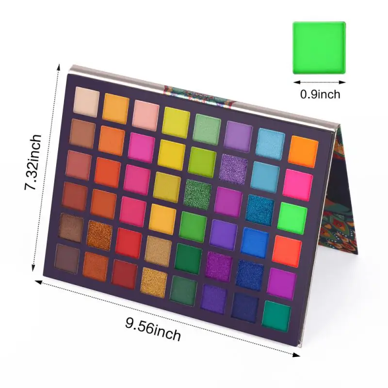 UCANBE Exotic Flavors Eyeshadow Palette 48 Color Pressed Glitter Shimmer Matte Green Eye Shadow Neon Metallic Makeup Cosmetics
UCANBE Exotic Flavors Eyeshadow Palette 48 Color Pressed Glitter Shimmer Matte Green Eye Shadow Neon Metallic Makeup Cosmetics