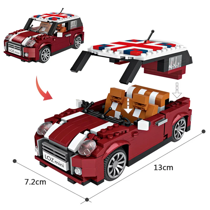 LOZ Technic Mini Building Blocks Vehicle Assemable Educational Toys for Children Beetle Creatored Police Truck Car Bricks Toys
LOZ Technic Mini Building Blocks Vehicle Assemable Educational Toys for Children Beetle Creatored Police Truck Car Bricks Toys