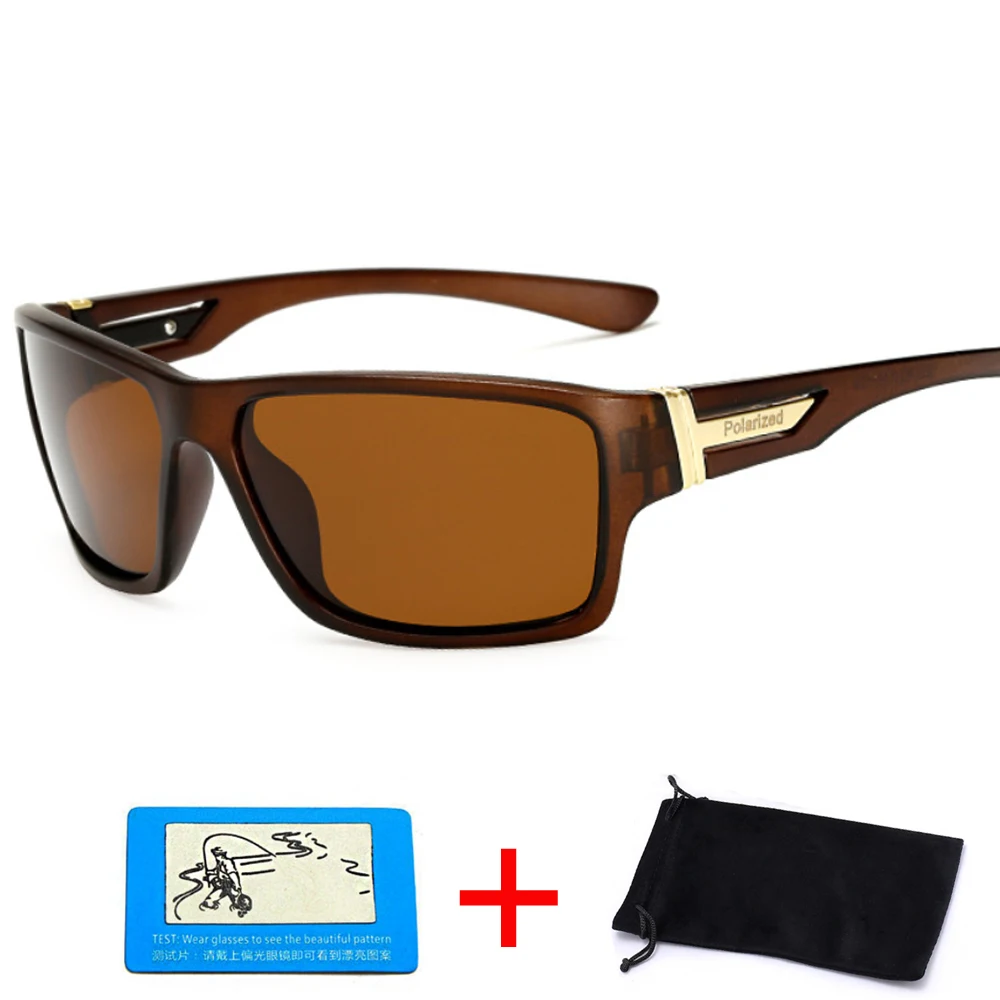 Men's Polarized Sunglasses Vintage Brand Driving Goggles Sun Glasses Male Black Sport Glasses For Men Safety Oculos B182
Men's Polarized Sunglasses Vintage Brand Driving Goggles Sun Glasses Male Black Sport Glasses For Men Safety Oculos B182