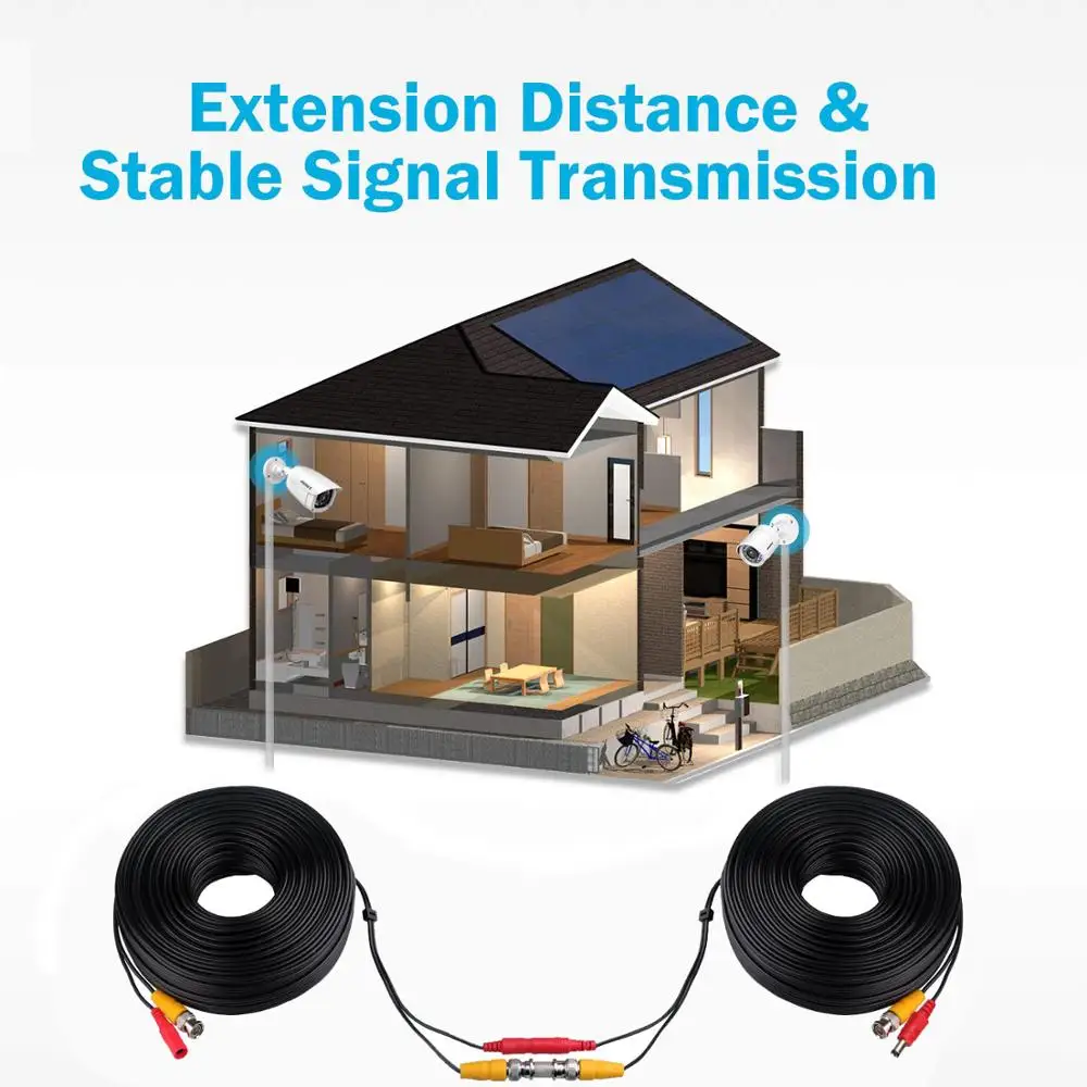 BNC cable 5M-50M analog ahd cctv surveillance accessory bnc video power surveillance for ahd camera and dvr kit
BNC cable 5M-50M analog ahd cctv surveillance accessory bnc video power surveillance for ahd camera and dvr kit