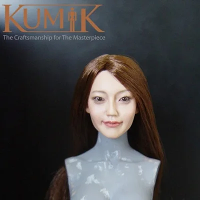 KUMIK KM025 1/6 Scale Female Soldier Head Sculpture Model Fit 12" Female Action Figure Body
KUMIK KM025 1/6 Scale Female Soldier Head Sculpture Model Fit 12" Female Action Figure Body