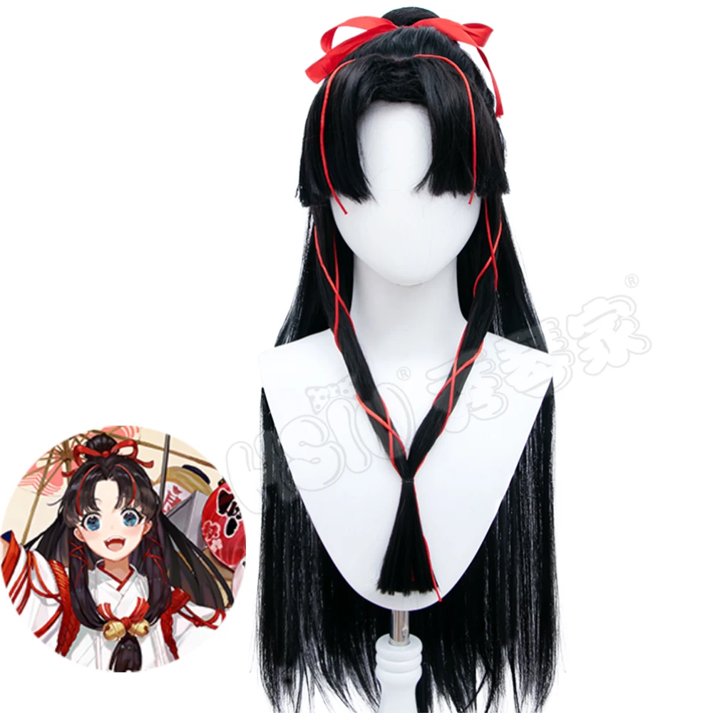 「 Бренд HSIU 」 Onmyoji Косплей SSR Shiranui косплей парик черный длинные волосы синтетический парик
「 Бренд HSIU 」 Onmyoji Косплей SSR Shiranui косплей парик черный длинные волосы синтетический парик
