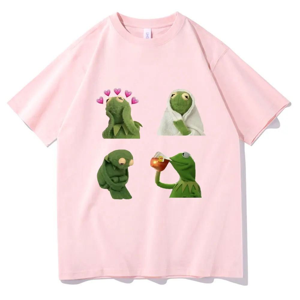 2021 Funny Froggy Frog T-Shirt Kawaii Pattern Printed T Shirt Men Women Fashion Harajuku Tshirt Summer Unisex Tee Short Sleeve
2021 Funny Froggy Frog T-Shirt Kawaii Pattern Printed T Shirt Men Women Fashion Harajuku Tshirt Summer Unisex Tee Short Sleeve
