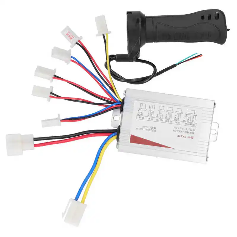 36V 800W Electric Bicycle Controller Throttle Grip Kit Electric Scooter Brush Controller Short Cable Throttle Grip Handle
36V 800W Electric Bicycle Controller Throttle Grip Kit Electric Scooter Brush Controller Short Cable Throttle Grip Handle