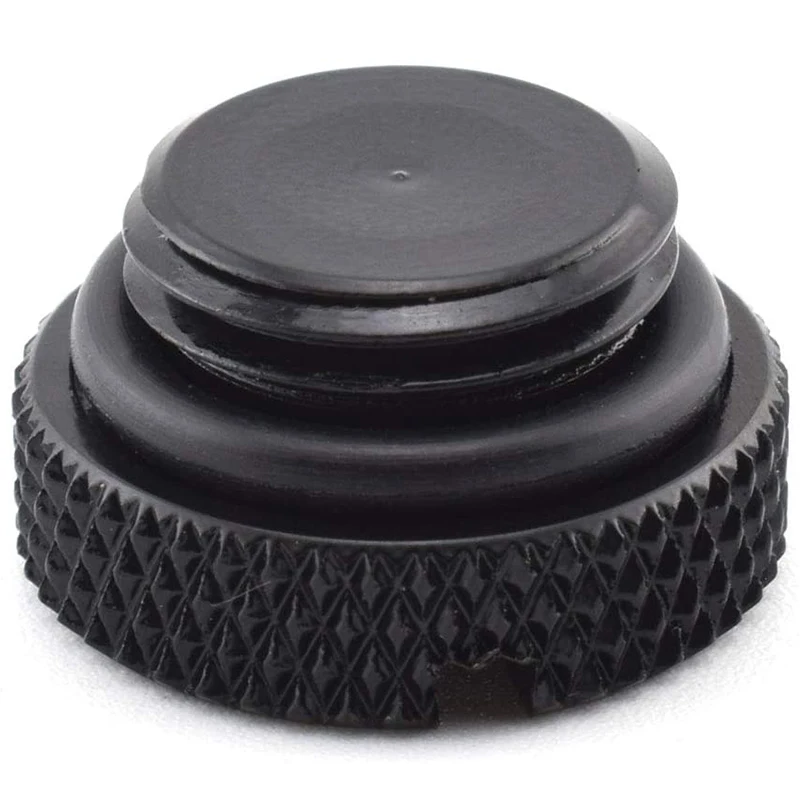 6 Pcs G1/4 INCH Plug Fitting with O-Ring for PC Water Cooling Systems, Black
6 Pcs G1/4 INCH Plug Fitting with O-Ring for PC Water Cooling Systems, Black