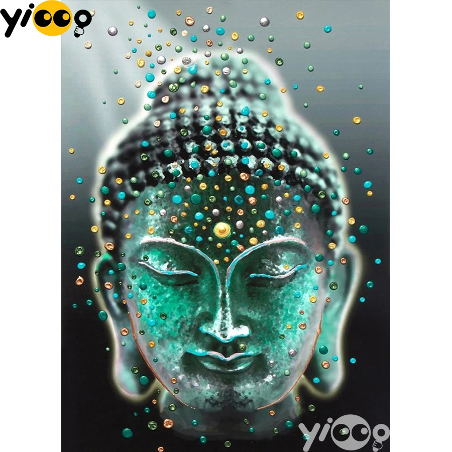 Full Square/Round Drill Diamond Painting Cross Stitch Embroidery Buddha head Rhinestone Mosaic Home Decor Gift AX2824
Full Square/Round Drill Diamond Painting Cross Stitch Embroidery Buddha head Rhinestone Mosaic Home Decor Gift AX2824
