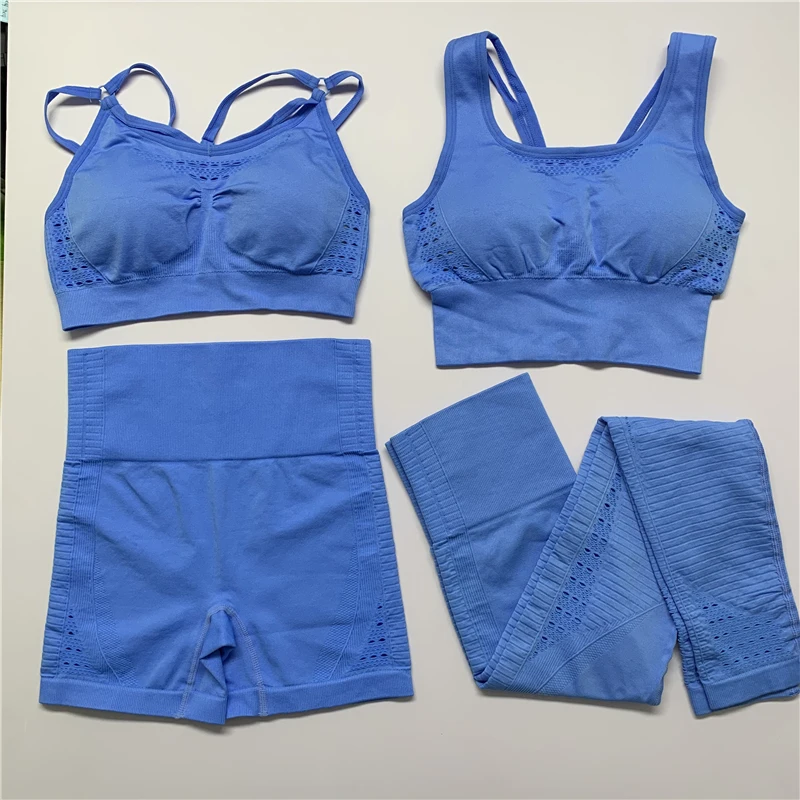 New 3Pcs Seamless Yoga Set Gym Fitness Clothing Women Yoga Suit Sportswear Female Workout Leggings Padded Sports Bra Active Wear
New 3Pcs Seamless Yoga Set Gym Fitness Clothing Women Yoga Suit Sportswear Female Workout Leggings Padded Sports Bra Active Wear