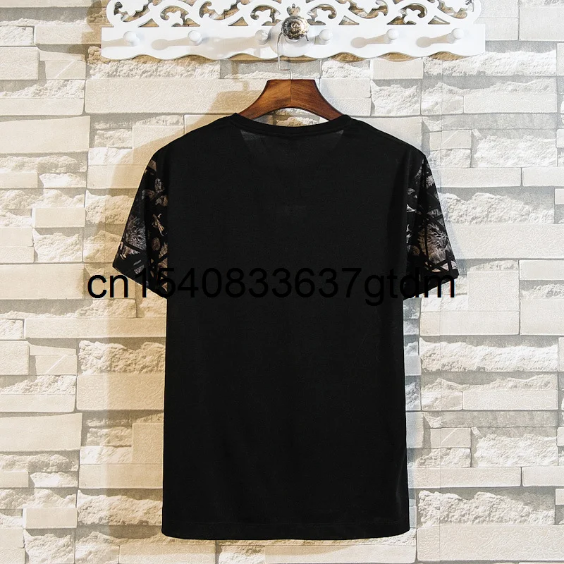 Summer new men's fattening plus size short sleeve trendy men's fat fashion casual round neck printed short sleeve T-shirt for
Summer new men's fattening plus size short sleeve trendy men's fat fashion casual round neck printed short sleeve T-shirt for