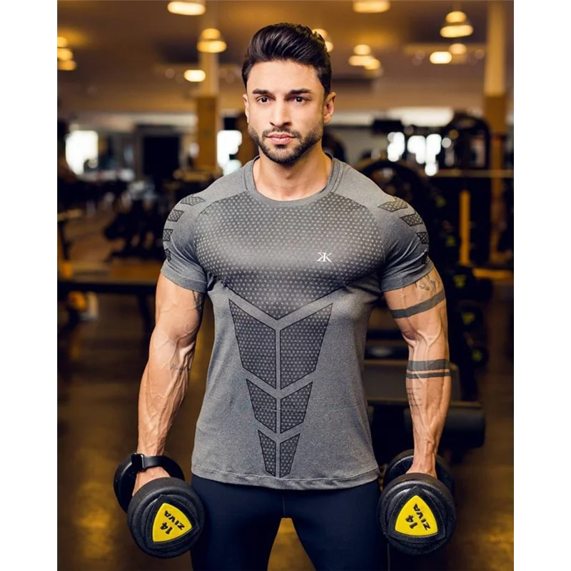 2021 New Large-type Men Compression T-shirt Men Sporting Skinny Tee Shirt Male Gyms Running T-shirt Fitness Sports Men T-shirt
2021 New Large-type Men Compression T-shirt Men Sporting Skinny Tee Shirt Male Gyms Running T-shirt Fitness Sports Men T-shirt