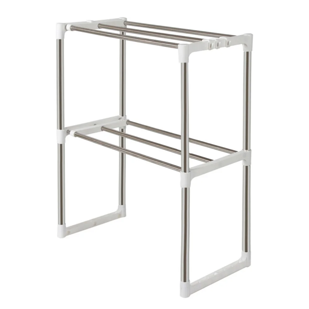 Stainless Steel Multifunctional Microwave Oven Rack Household Telescopic Pan Pot Storage Shelf Assembly Standing Type Double Lay
Stainless Steel Multifunctional Microwave Oven Rack Household Telescopic Pan Pot Storage Shelf Assembly Standing Type Double Lay