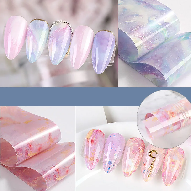 New Marble Design Nail Foils Butterfly Starry Sky Transfer Sticker Paper Nail Art Adhesive Decals Gel Sliders Rolls
New Marble Design Nail Foils Butterfly Starry Sky Transfer Sticker Paper Nail Art Adhesive Decals Gel Sliders Rolls