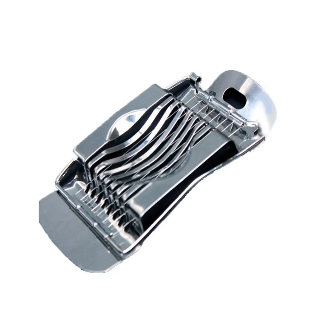 Silver Color Easy to Use and Clean Stainless Steel Boiled Egg Slicer Section Cutter Mushroom Tomato Cutter Kitchen Novelty Tool
Silver Color Easy to Use and Clean Stainless Steel Boiled Egg Slicer Section Cutter Mushroom Tomato Cutter Kitchen Novelty Tool