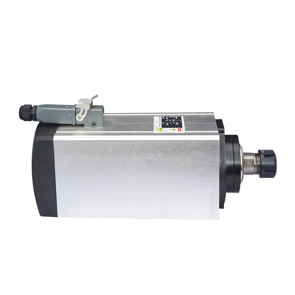 Daedalus 4.5kw air-cooled square spindle motor ER25 chuck 380V engraving tool for CNC engraving milling milling machine
Daedalus 4.5kw air-cooled square spindle motor ER25 chuck 380V engraving tool for CNC engraving milling milling machine