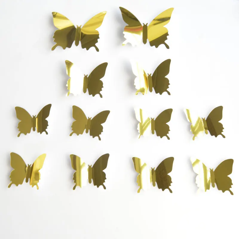 Simulation 3D Stereo Mirror Butterfly Wall Stickers Living Room Bedroom Children Room Wall Creative Decorative Stickers Supplies
Simulation 3D Stereo Mirror Butterfly Wall Stickers Living Room Bedroom Children Room Wall Creative Decorative Stickers Supplies