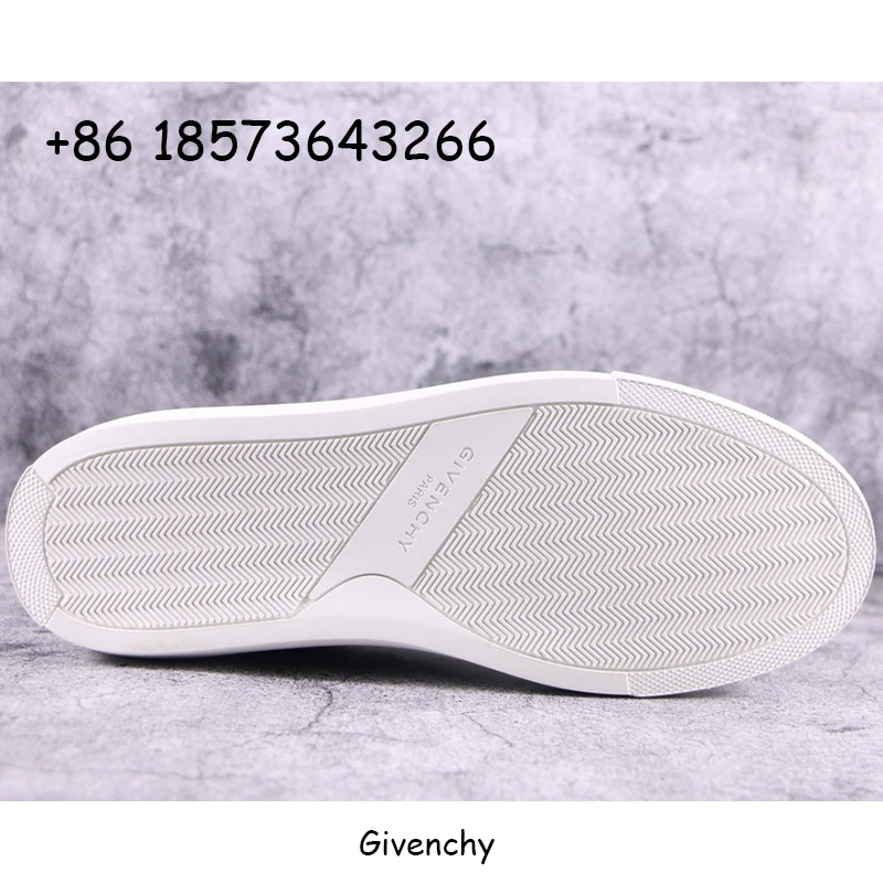 Classic original ladies white shoes flat sports Givenchy sneakers men and women same style walking shoes
