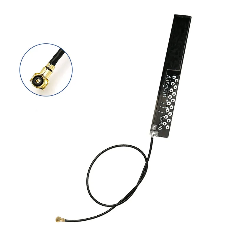 Taidacent N2420 Wifi Antenna 2.4G Built-in PCB Antenna ZigBee Bluetooth Omni-directional High Gain Antenna Length Customizable
Taidacent N2420 Wifi Antenna 2.4G Built-in PCB Antenna ZigBee Bluetooth Omni-directional High Gain Antenna Length Customizable