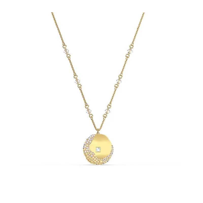 Brand 1:1 Wind Elephant Element Round Coin Design Gold Diamond Clavicle Pendant Necklace Elegant Luxury Ladies Silver Jewelry
Brand 1:1 Wind Elephant Element Round Coin Design Gold Diamond Clavicle Pendant Necklace Elegant Luxury Ladies Silver Jewelry