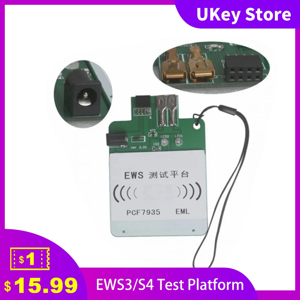 EWS3 EWS4 Test Platform Rechargeable For BMW For Land Rover EWS Test Platform Key Programmer Can Work with All Rechargeable Key
EWS3 EWS4 Test Platform Rechargeable For BMW For Land Rover EWS Test Platform Key Programmer Can Work with All Rechargeable Key
