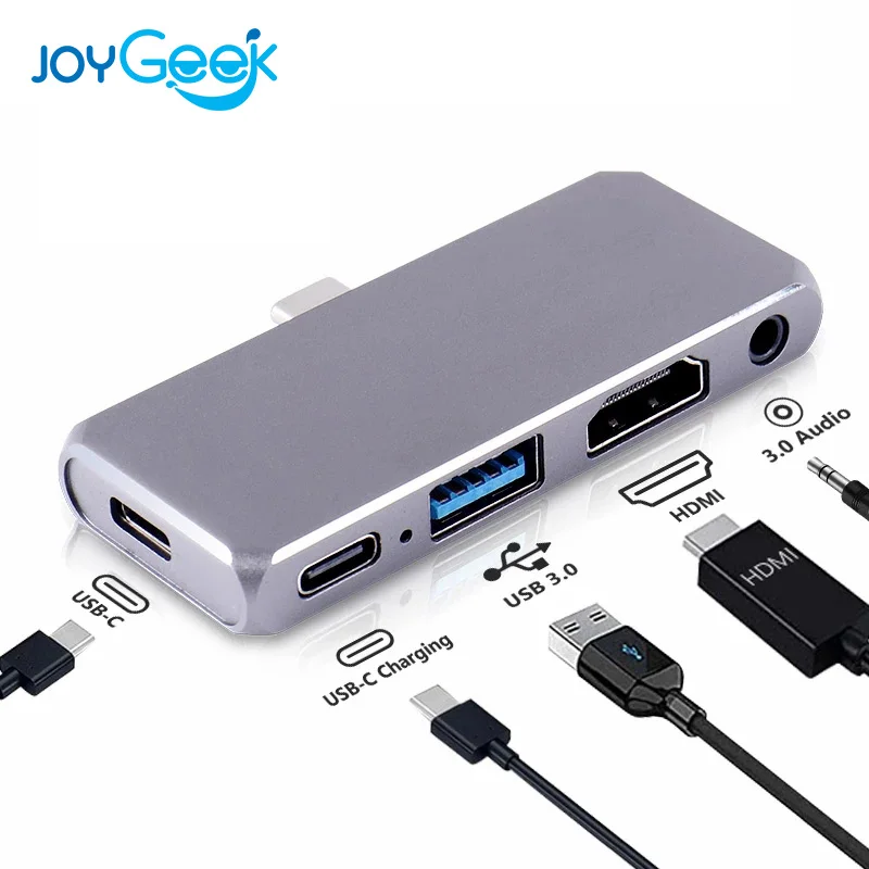 Мульти адаптер usb концентратор 3 0 док станция типа C для USB 4K HDMI выход аудио