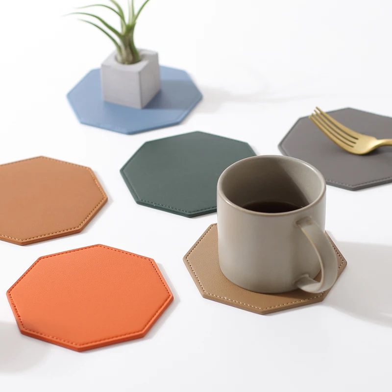 2PC Nordic Leather Non-slip Hot Pad Cup Mad for Kitchen Accessories Bowl Dining Table Home New Year Decor Coasters Placemat
2PC Nordic Leather Non-slip Hot Pad Cup Mad for Kitchen Accessories Bowl Dining Table Home New Year Decor Coasters Placemat