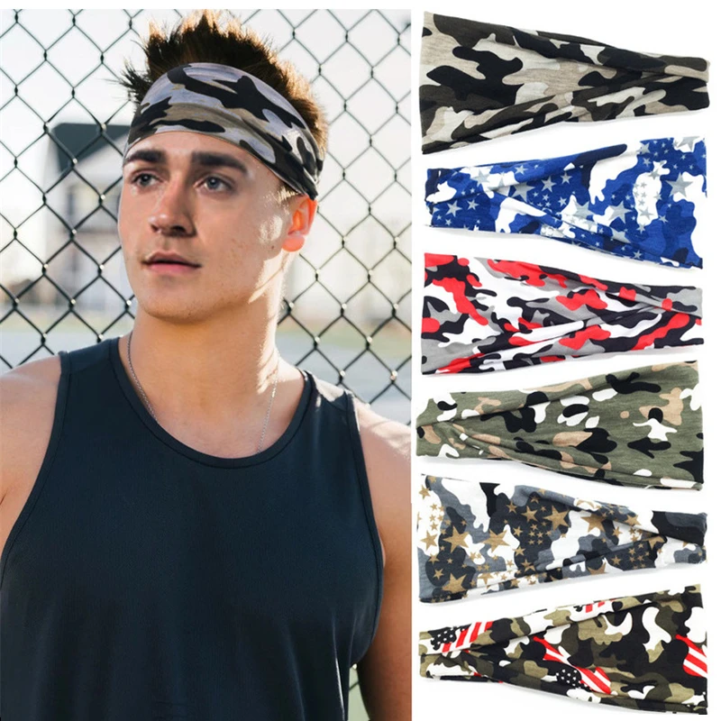 Camouflage Sport Sweat Headband Absorbent Cycling Yoga Men Sweatband Unisex Cotton Hair Bands Head Sweat Bands Sports Safety New
Camouflage Sport Sweat Headband Absorbent Cycling Yoga Men Sweatband Unisex Cotton Hair Bands Head Sweat Bands Sports Safety New