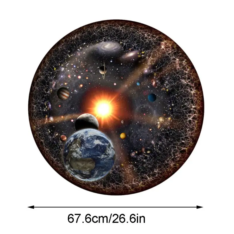 1000 Pieces Blocks Round Puzzle Space Universe Circular Jigsaw with Color Auxiliary Assembly Drawing Intellectual Toy
1000 Pieces Blocks Round Puzzle Space Universe Circular Jigsaw with Color Auxiliary Assembly Drawing Intellectual Toy