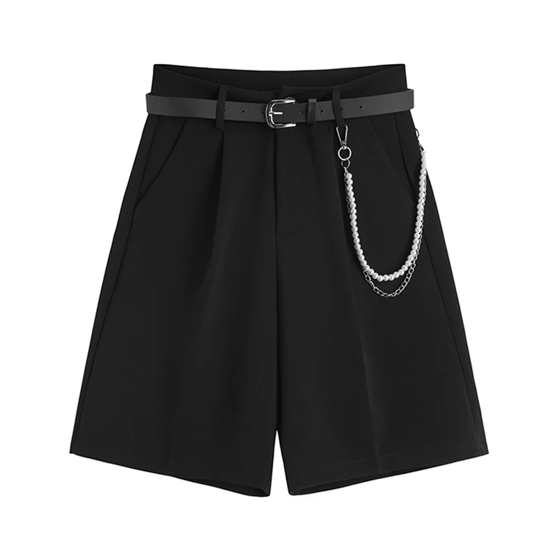 2021 Summer Suit Shorts Women Loose High Waist Fashion Casual Drop Feeling Show Solid Wide Leg Straight Shorts For Girls Soft
2021 Summer Suit Shorts Women Loose High Waist Fashion Casual Drop Feeling Show Solid Wide Leg Straight Shorts For Girls Soft