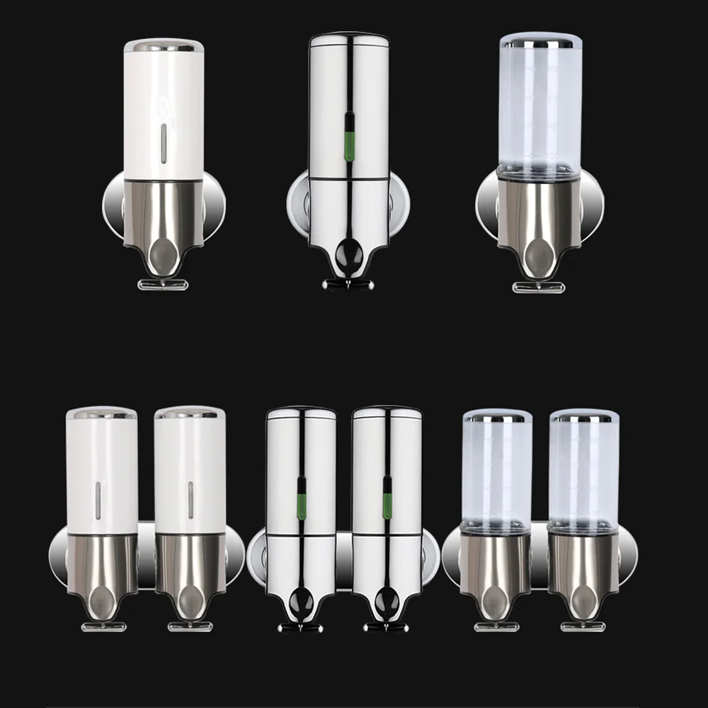 Liquid Soap Dispenser 500ml Soap Pump Wall Mounted Three Heads Bathroom Shampoo Lotion Hand Wash Container Bathroom Accessories
Liquid Soap Dispenser 500ml Soap Pump Wall Mounted Three Heads Bathroom Shampoo Lotion Hand Wash Container Bathroom Accessories