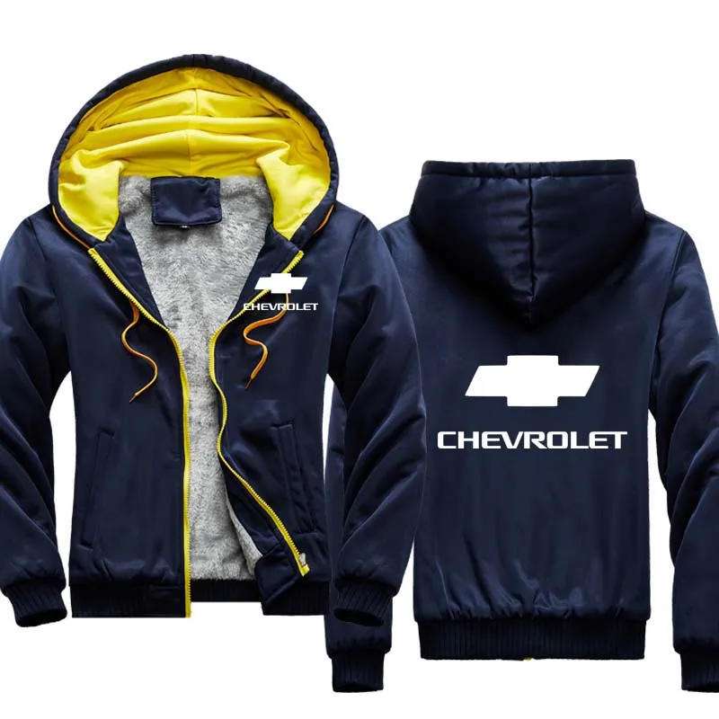 Unisex Winter New Men's jackets Chevrolet Car Logo Casual Thicken hoodie Warm Wool Fleece Men's Zipper Sport Jacket
Unisex Winter New Men's jackets Chevrolet Car Logo Casual Thicken hoodie Warm Wool Fleece Men's Zipper Sport Jacket